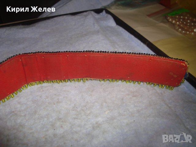 СПОМЕН Старинно МЪНИСТЕНО УКРАШЕНИЕ НАКИТ ШИРИТ 20те ГОДИНИ на 20ти ВЕК МАЙСТОРСКИ УНИКАТ БИЖУ 30686, снимка 13 - Антикварни и старинни предмети - 37851442