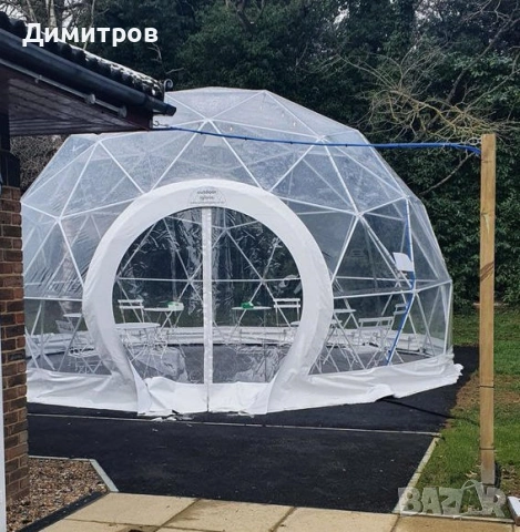 Kуполна къща, палатка, зимна градина, оранжерия, снимка 6 - Други - 53212176