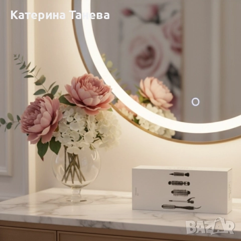 S&R Styling SD-937A – 5 в 1 уред за перфектна прическа без фризьор и с обем като от салон, снимка 3 - Сешоари - 52388972