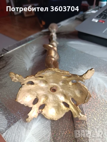 бронзова статуетка, снимка 5 - Статуетки - 51284401