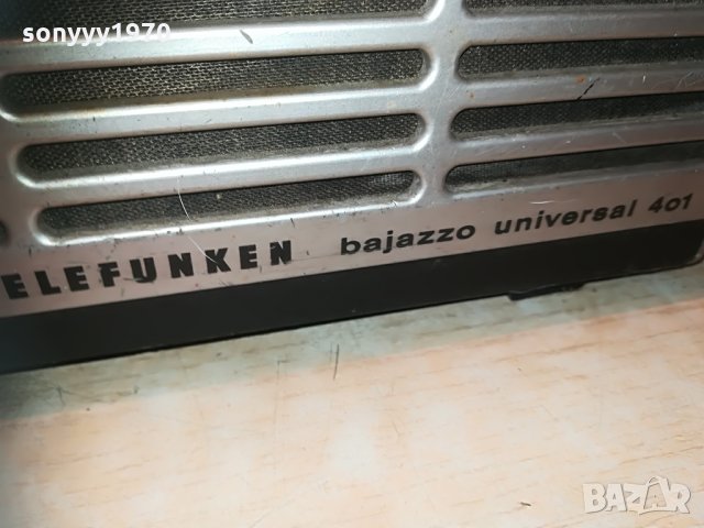 telefunken bajazzo universal 401 france 2405211109, снимка 8 - Ресийвъри, усилватели, смесителни пултове - 32979106