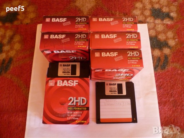 60 бр. Дискети BASF