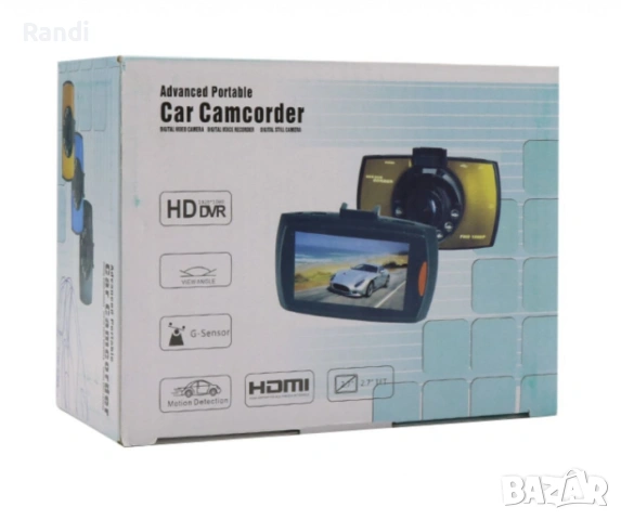 Видеорегистратор Car C a m c o r d e r IR08, снимка 6 - Стойки, 3D очила, аксесоари - 53223448