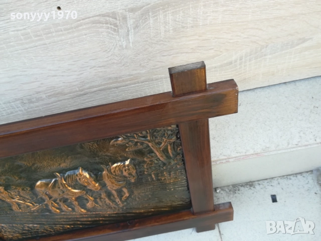 красива картина мед/дърво 1710251534, снимка 12 - Картини - 52088589