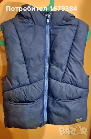 Детски елек с вата на ZARA 110cm