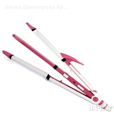 Преса за коса 3в1, снимка 7 - Преси за коса - 52353525