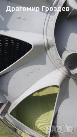 Два броя оригинални тасове за джанти "TARANIS 15" за Renault / Рено , снимка 14 - Аксесоари и консумативи - 51754848