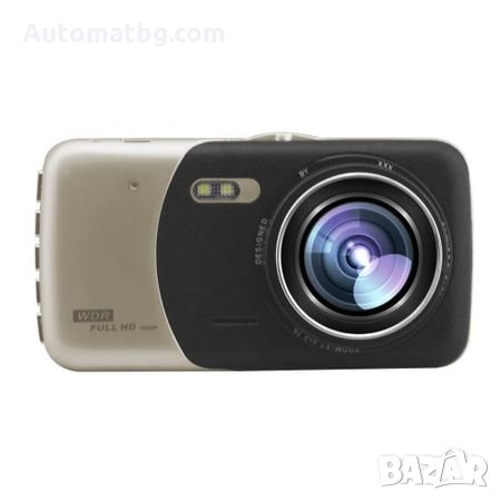 Видеорегистратор Automat, T503 - Full HD, 2 камери, нощно HDR заснемане, G-сензор, Сив/Черен, снимка 3 - Аксесоари и консумативи - 28019033