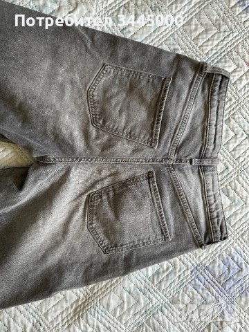 Сиви дънки, H&M, 13-14, снимка 4 - Дънки - 51545259