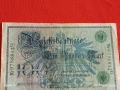 Райх банкнота 100 марки 1908г. Германия уникат за КОЛЕКЦИОНЕРИ 53251, снимка 6