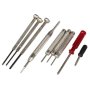 Професионален комплект 16бр часовникарски инструменти пинсета отвертки, снимка 3