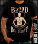 Тениска с щампа BLOOD IS RED SWEAT, снимка 1 - Тениски - 36379773