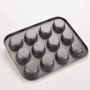 Тава за мъфини с 12 гнезда, с незалепващо покритие , снимка 7