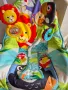 Бебешки шезлонг Fisher Price тропическа гора - лъвче, снимка 1