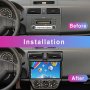 Мултимедия, Двоен дин, за SUZUKI CELERIO, CULTUS, Андроид, 9", 2 Дин, навигация, плеър Android, 2015, снимка 3