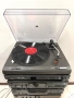 🔊Ретро аудио система - сет TECHNICS - усилвател, сд, триглав дек, тунер, грамофон🔈 , снимка 4