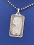 Сребърен Швейцарски Медальон, снимка 1 - Колиета, медальони, синджири - 33623431
