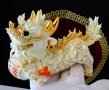 Китайска порцеланова фигура куче Foo,пазител на дома. , снимка 7