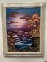 Картина с маслени бои Морски изглед, снимка 4