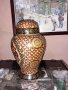 Сатцума Satsuma стара голяма ваза буркан порцелан, снимка 2