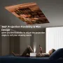 Висококачествен Проектор Jimveo 1080p Full HD  WiFi 6 и Bluetooth 5.2 Преносим проектор, снимка 16