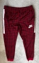 Nike Gingham Check Joggers In Red L, снимка 3