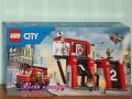 Продавам лего LEGO CITY 60414 - Пожарна команда и пожарникарски камион, снимка 1 - Образователни игри - 43786882