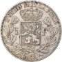 Монета Белгия 5 Франка 1852 г Леополд I, снимка 2
