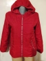 ДАМСКО  ЧЕРВЕНО  ШУШЛЯКОВО ЯКЕ с КАЧУЛКА - размер S, снимка 4