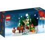 Lego 40484 Предният двор на Дядо Коледа - Santa's Front Yard, снимка 1