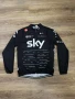 Мъжко ВЕЛО МТБ Джърси CASTELLI Team Sky UV50+  Long sleeve , L/XL размер , снимка 1