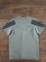 adidas Future Icons 3-Stripes Tee - Green - страхотна мъжка тениска КАТО НОВА, снимка 10