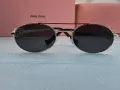Miu 2024 дамски слънчеви очила елипса, снимка 5