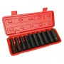 Комплект ударни вложки 10 части , от 10 - 24мм, 1/2, снимка 4