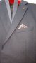 Продавам мъжки сиво-син костюм , снимка 5