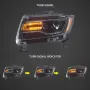 Комплект LED фарове за GRAND CHEROKEE 2011 - 2013 с начална анимация, снимка 5