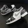 Nike Air Jordan 1 Low Bandana Grafitti Black White Grey Обувки Маратонки Кецове Номер 39 Размер Нови, снимка 9
