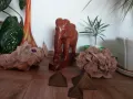Азиатски слон-статуетка.Дърворезба., снимка 5