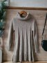 Рокля / туника плетиво в бежово , снимка 6