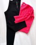 Нов плътен черен скини панталон/клин Per Una ( Marks & SPence) & блуза плетиво 
