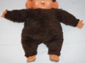 Колекционерска плюшена играчка Monchhichi Effe Made in Italy среден размер 42см, снимка 8