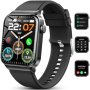 Нов Bluetooth Смарт Часовник - Здравен Монитор, 113 Спортни Режима, Високоговорител