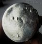 Малки кутийки: Метална кутийка със зелен камък, стара и друга, снимка 6