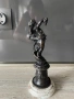 Антикварна бронзова статуетка, снимка 5