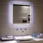 Огледало за баня “ДИА” с LED осветление 80х80см., снимка 1 - Огледала - 27504898