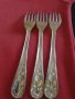 Три стари цинкови вилици красива орнаментика с печат ITALY за КОЛЕКЦИОНЕРИ 42143, снимка 8