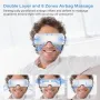 Нов Мултифункционален Очен Масажор с Топлина и Музика Красота жени, снимка 6