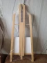 Дървен статив за платна с височина до 42 см., снимка 5