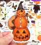 50 бр Хелоуин Halloween самозалепващи лепенки стикери за украса декор картонена торта, снимка 4