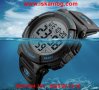 Мъжки часовник SKMEI с дигитален дисплей, Неръждаема стомана - 1258, снимка 4